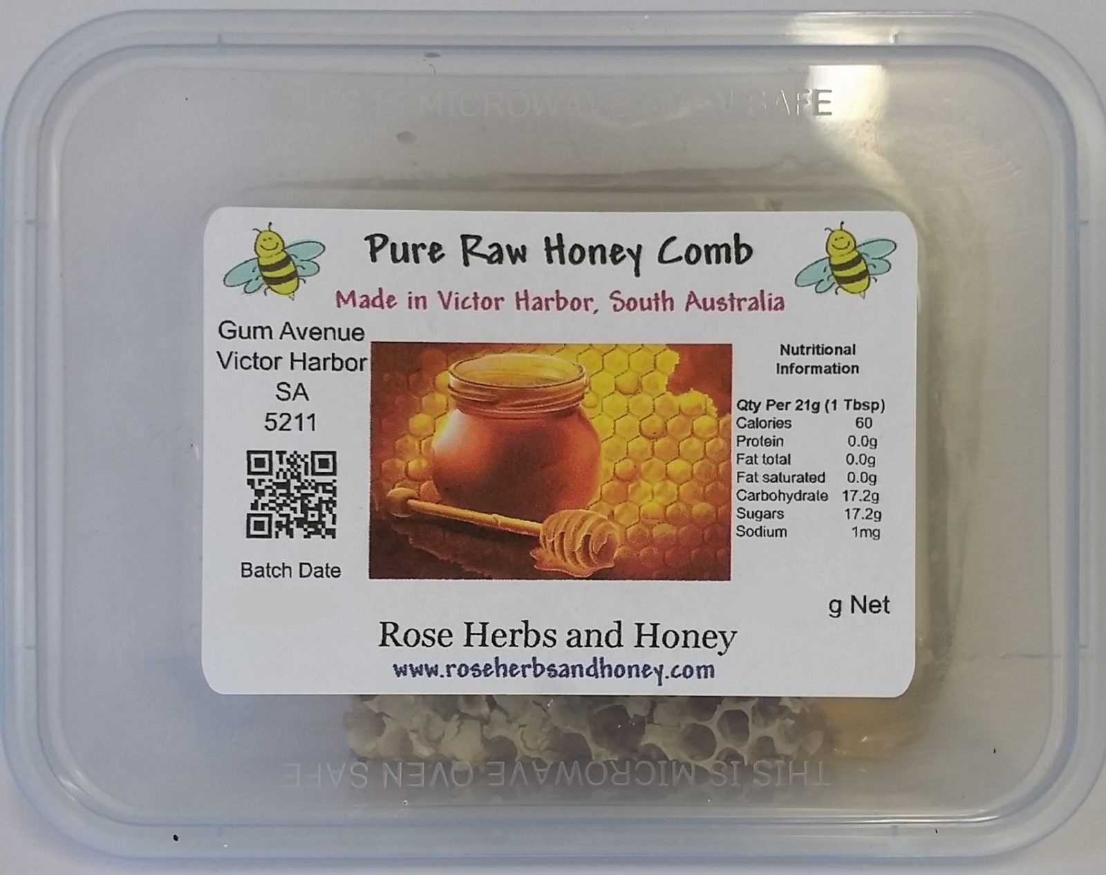 Raw Honeycomb - 100g